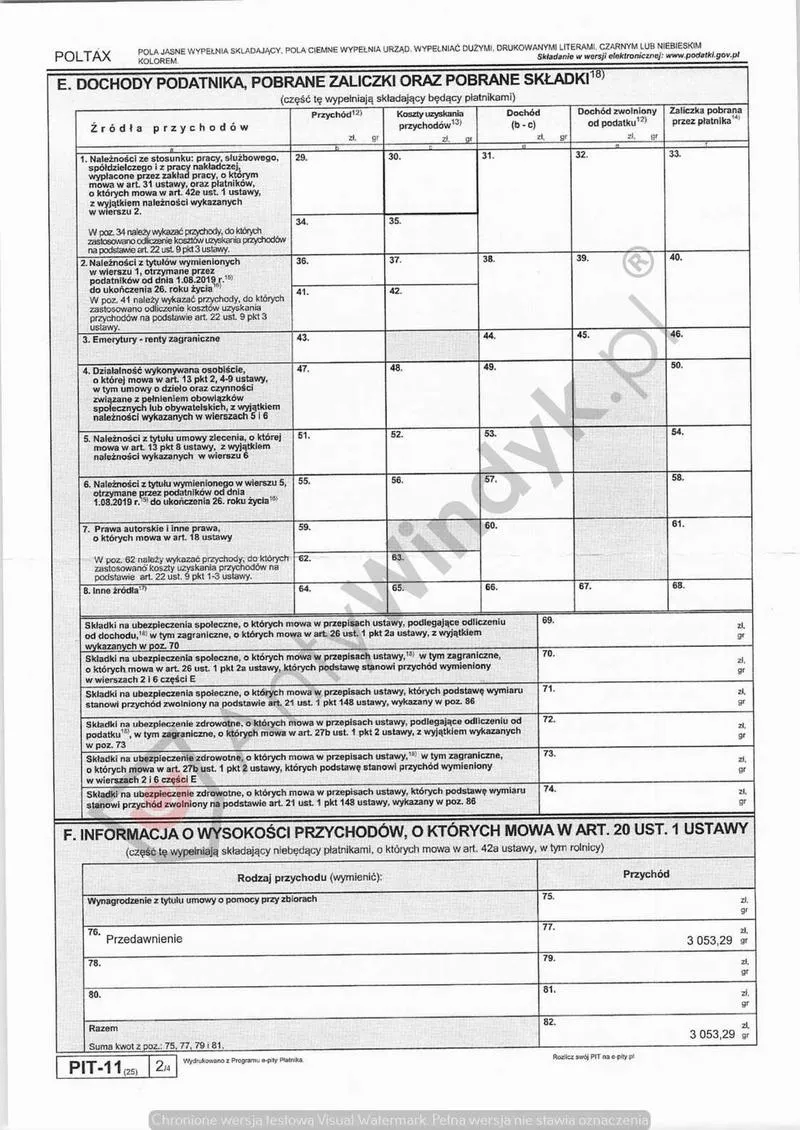 Umowa zlecenie a podatki