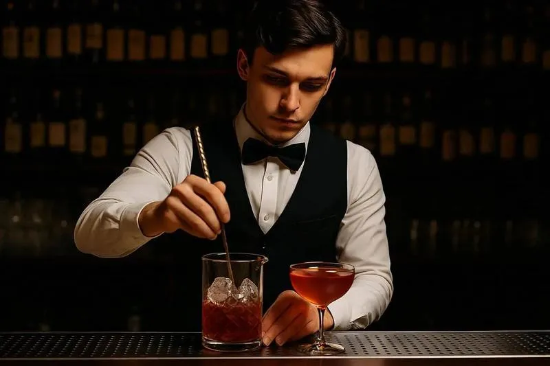 Wpływ doświadczenia na pensję barmana